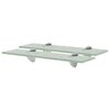 vidaXL sv&aelig;vehylder 2 stk. 40 x 10 cm 8 mm glas