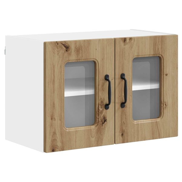 vidaXL K&oslash;kkenskab med opbevaring Kalmar Artisan Egetr&aelig; 60 x 31 x 40 cm