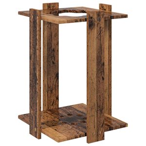 vidaXL Billardk&oslash; st&oslash;tter Konstrueret tr&aelig; 42 x 43 x 60 cm Gammelt tr&aelig;