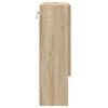 vidaXL Spejlskab Vægmonteret Sonoma-eg 59 x 17 x 55 cm Konstrueret træ