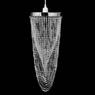Krystalvedhæng lysekrone 22 x 58 cm