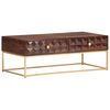 vidaXL sofabord 112x50x40 cm massivt mangotr&aelig;
