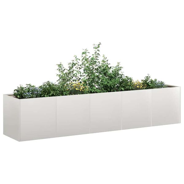 vidaXL plantekasse 200x40x40 cm rustfrit st&aring;l