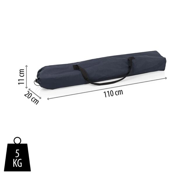 Campart Travel foldbart campingbord Texas 110x70x70 cm aluminium