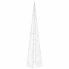 vidaXL lyskegler 30 LED'er 60 cm akryl varmt hvidt lys