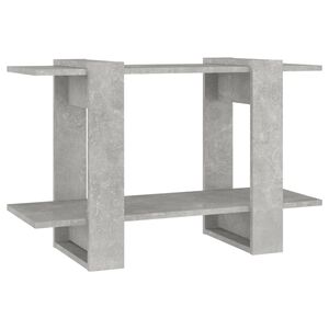 vidaXL bogreol/rumdeler 80x30x51 cm betongr&aring;
