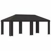 vidaXL Have Gazebo 6 x 3 m Antracit Polyester og St&aring;l 190