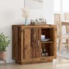 vidaXL Sideboard Gammelt tr&aelig; 80 x 40 x 75 cm Konstrueret tr&aelig;