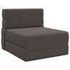 vidaXL Samlebar Sofa Seng M&oslash;rkegr&aring; 70 x 80 x 60 cm Stof