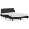 vidaXL sengeramme Dover 120x200 cm kunstl&aelig;der sort