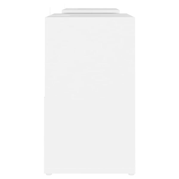 vidaXL tv-skab 104x30x52 cm konstrueret træ hvid