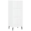 vidaXL sk&aelig;nk 34,5x32,5x90 cm konstrueret tr&aelig; hvid
