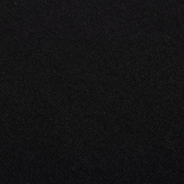 vidaXL t&aelig;ppel&oslash;ber 100x500 cm BCF med motiv sort