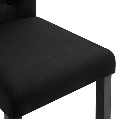 vidaXL spisebordsstole 4 stk. stof sort