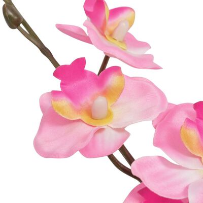 vidaXL kunstig orkidéplante med urtepotte 30 cm pink