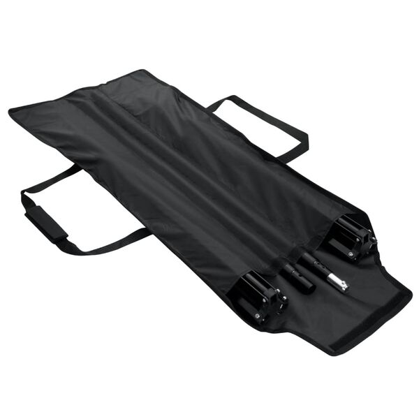 vidaXL stativsystem til fotobaggrund 300 x 300 cm sort