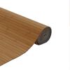 vidaXL gulvt&aelig;ppe 80x100 cm rektangul&aelig;r bambus brun