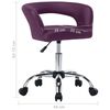 vidaXL spisebordsstole 4 stk. kunstl&aelig;der lilla
