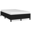 vidaXL sengeramme uden madras 120x190 cm stof sort
