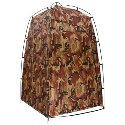 vidaXL bruser/WC/omklædningstelt camouflagefarvet