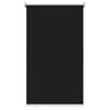 vidaXL Udend&oslash;rs rullesk&aelig;rm 90% UV blok Sort 80 x 140 cm HDPE