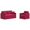 vidaXL Sofa 2 pcs Vinr&oslash;d 158 x 78 x 80 cm Fl&oslash;jl