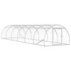 vidaXL Kyllingehus S&oslash;lv 600 x 150 x 100 cm Galvaniseret st&aring;l