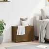 vidaXL opbevaringskasse 60x32x45,5 cm massivt fyrretr&aelig; gyldenbrun