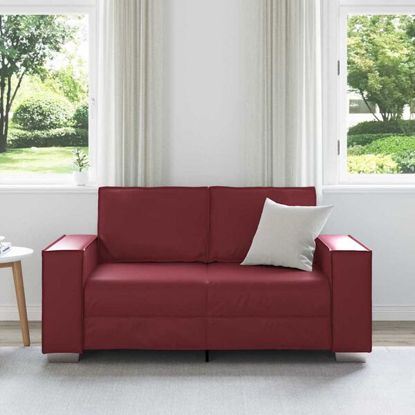vidaXL Sofa 120cm Vinr&oslash;d Stof