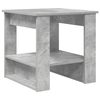 vidaXL Sofabord Beton Gr&aring; 51 x 50 x 50 cm Konstrueret tr&aelig;