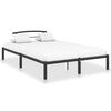 vidaXL sengestel 120x200 cm metal sort