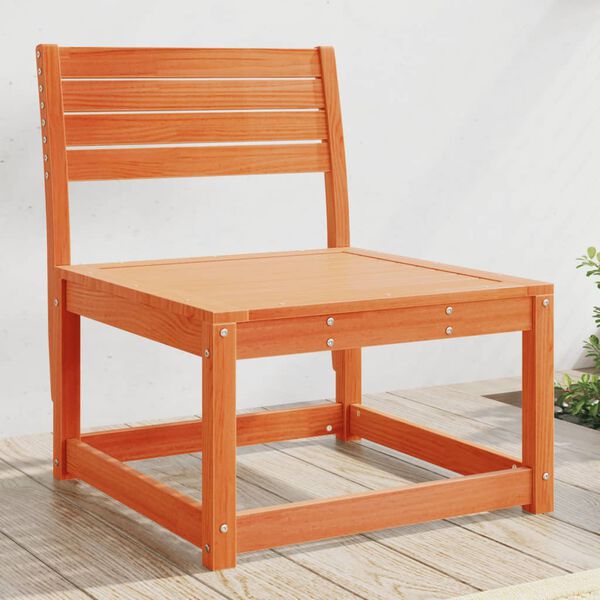 vidaXL sofamodul til haven massivt fyrretr&aelig; gyldenbrun