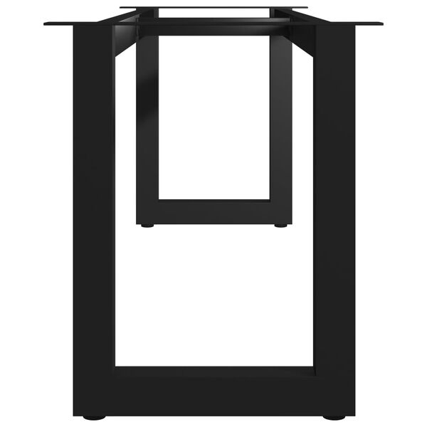 vidaXL b&aelig;nkstel O-formet 125 x 36 x 42 cm