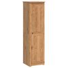 vidaXL Garderobeskab PANAMA Honning 51 x 50 x 185 cm Massivt fyrretr&aelig;
