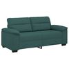vidaXL 2-personers sofa 180x81x84 cm stof m&oslash;rkegr&oslash;n