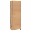 vidaXL Highboard med hylde FLORIN Artisan Egetr&aelig; 60 x 35 x 182 cm
