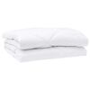 vidaXL Quilts & Duvets Hvid 240 x 260 cm Microfiber
