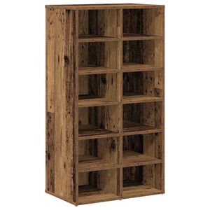 vidaXL skoreol 54x34x100,5 cm konstrueret tr&aelig; gammelt tr&aelig;