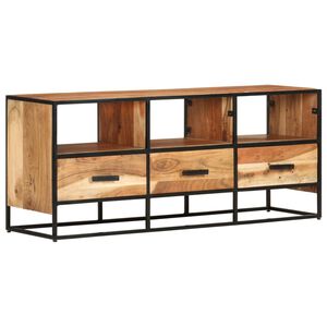 vidaXL tv-skab 110x30x45 cm massivt akacietr&aelig;