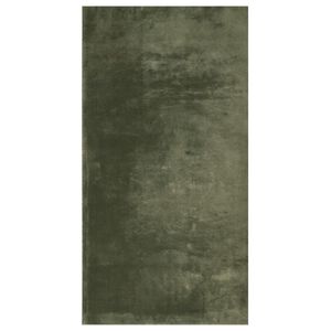 vidaXL gulvt&aelig;ppe HUARTE 60x110 cm kort luv og vaskbart skovgr&oslash;n