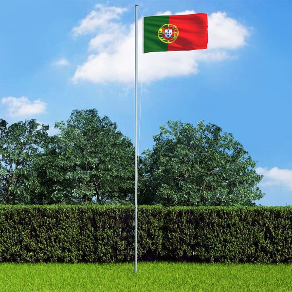 vidaXL Portugals flag 90x150 cm