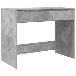 vidaXL Bord med skuffe BetonGr&aring; 100 x 50 x 78 cm Konstrueret tr&aelig;