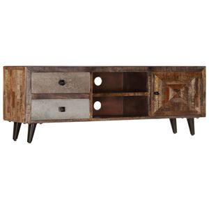 vidaXL tv-skab massivt mangotr&aelig; 118 x 30 x 40 cm