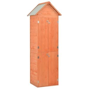 vidaXL opbevaringsskur til haven 71x60x213 cm tr&aelig;
