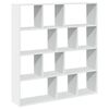 vidaXL bogreol 132x29x141,5 cm konstrueret tr&aelig; hvid