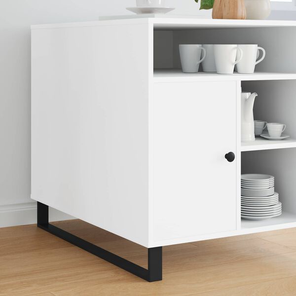 vidaXL M&oslash;belben 2 pcs Sort 79,6 x 4 x 10 mm Jern