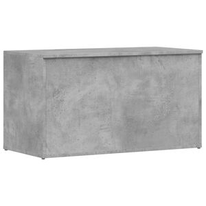 vidaXL opbevaringskasse 84x42x46 cm konstrueret tr&aelig; betongr&aring;