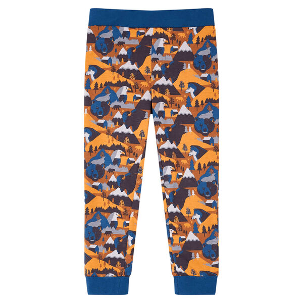 Pyjamas til børn str. 116 cognacfarvet