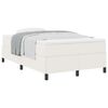 vidaXL Box spring seng Cremefarvet 120 x 190 cm Velourstof