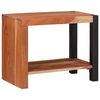 vidaXL Bogreol Brun 50 x 30 x 40 cm Massivt Akacietr&aelig;